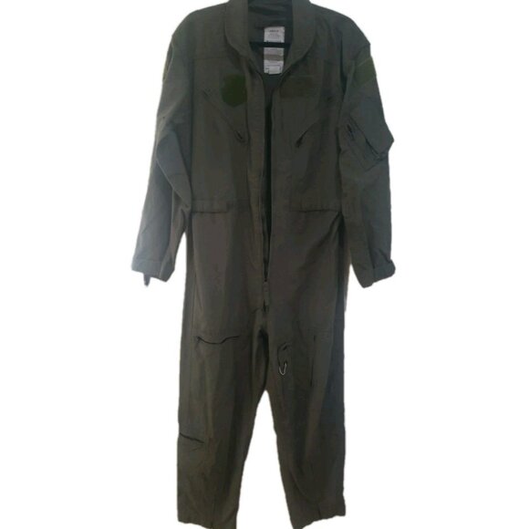 Propper Coverall Jumpsuit Flight Suit Flame Resistant Size 42 Tactical CWU 27P